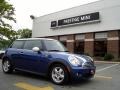 2008 Lightning Blue Metallic Mini Cooper Hardtop  photo #1