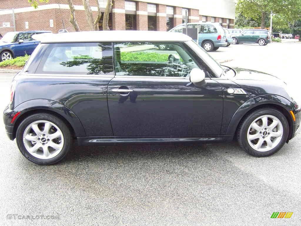 2009 Cooper S Hardtop - Midnight Black / Punch Carbon Black Leather photo #22