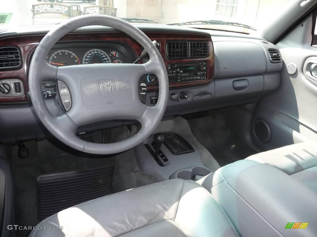 2000 Durango SLT 4x4 - Black / Mist Gray photo #5