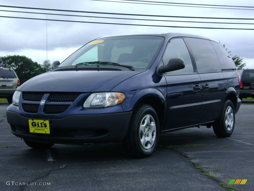2003 Caravan SE - Midnight Blue Pearl / Taupe photo #3