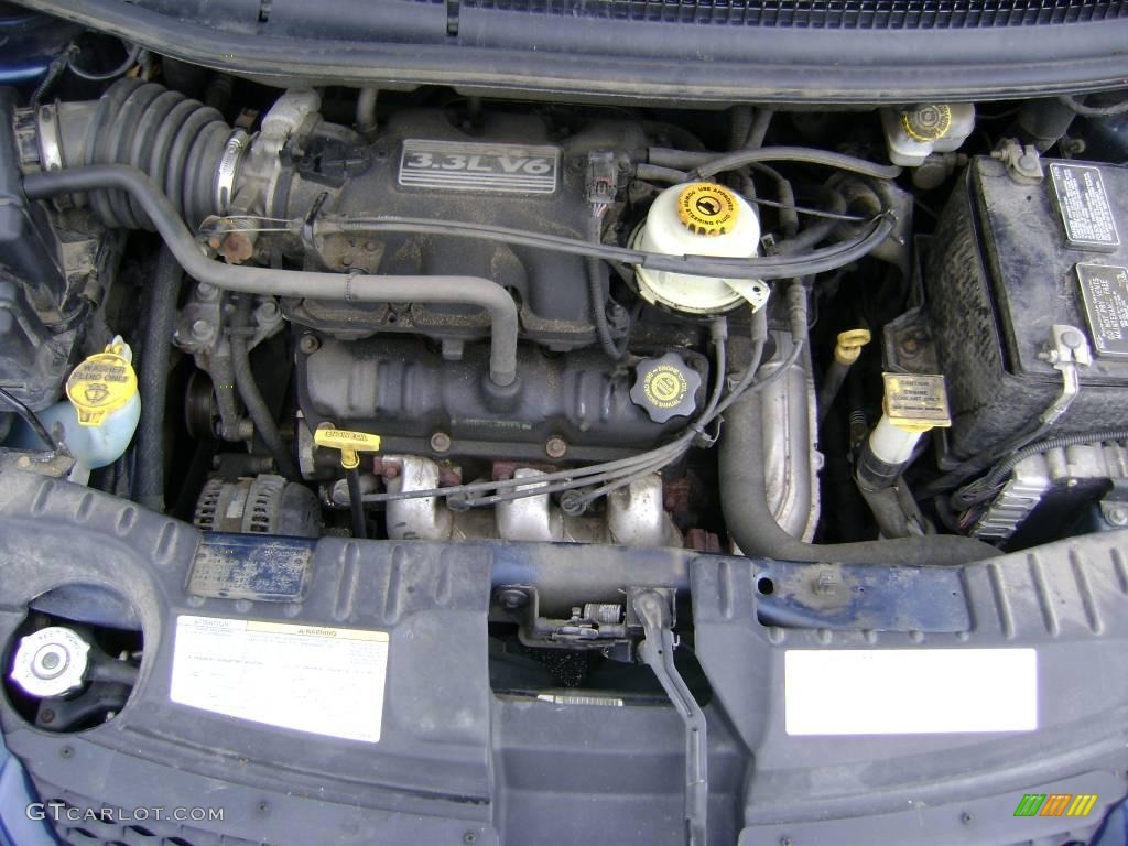 2003 Caravan SE - Midnight Blue Pearl / Taupe photo #17