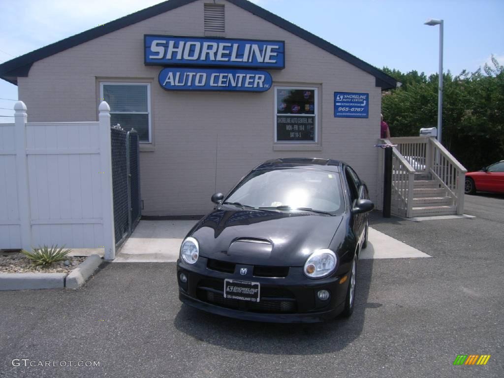 2005 Neon SRT-4 - Black / Dark Slate Gray photo #1