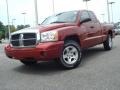 Inferno Red Crystal Pearl 2006 Dodge Dakota SLT Club Cab