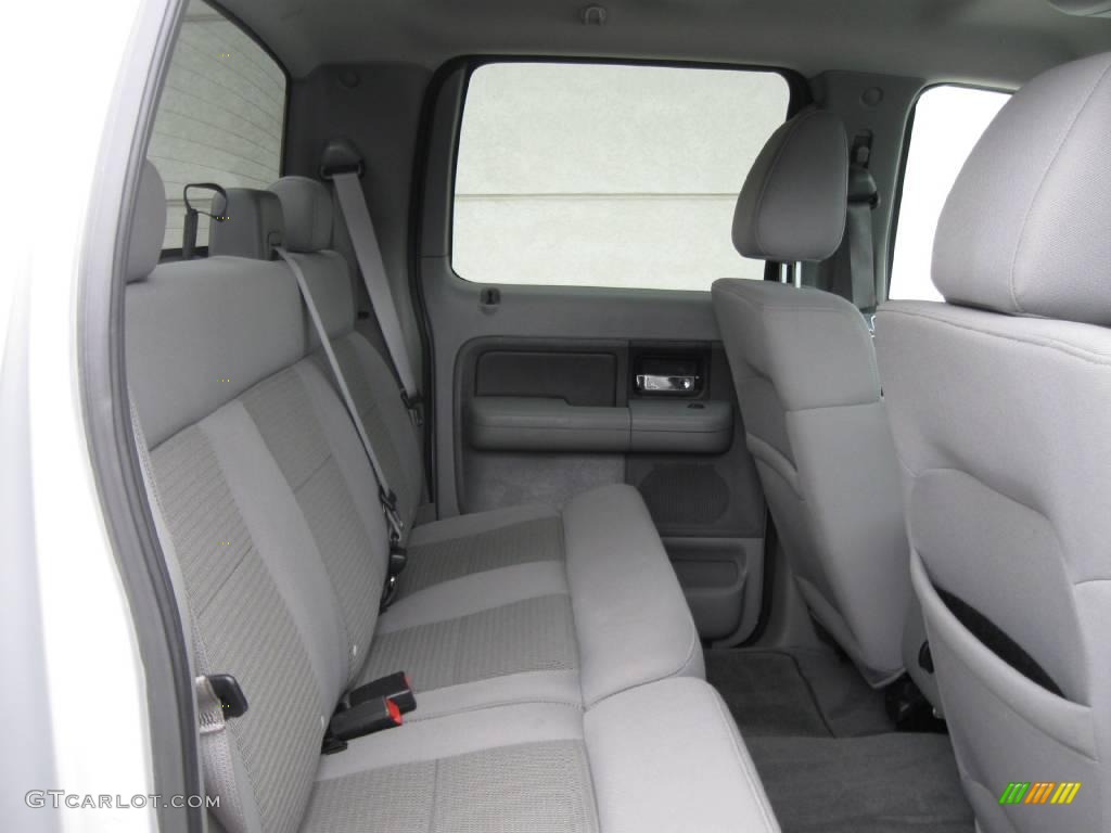 2004 F150 XLT SuperCrew 4x4 - Silver Metallic / Dark Flint photo #5