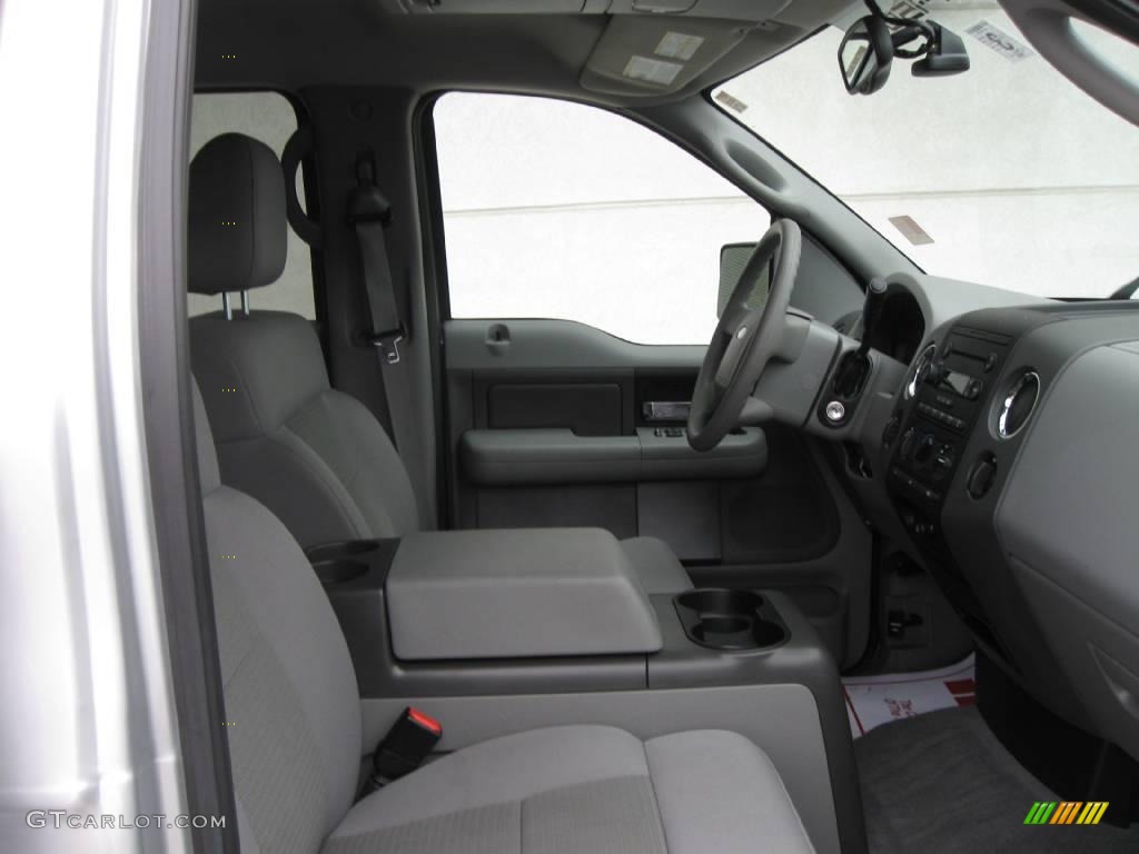 2004 F150 XLT SuperCrew 4x4 - Silver Metallic / Dark Flint photo #6