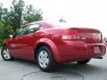 2008 Inferno Red Crystal Pearl Dodge Avenger SE  photo #3