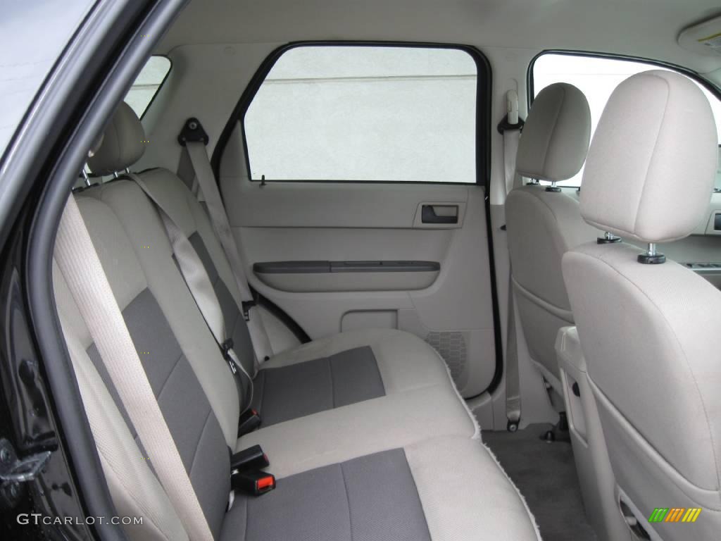 2008 Escape XLT V6 4WD - Black / Stone photo #5