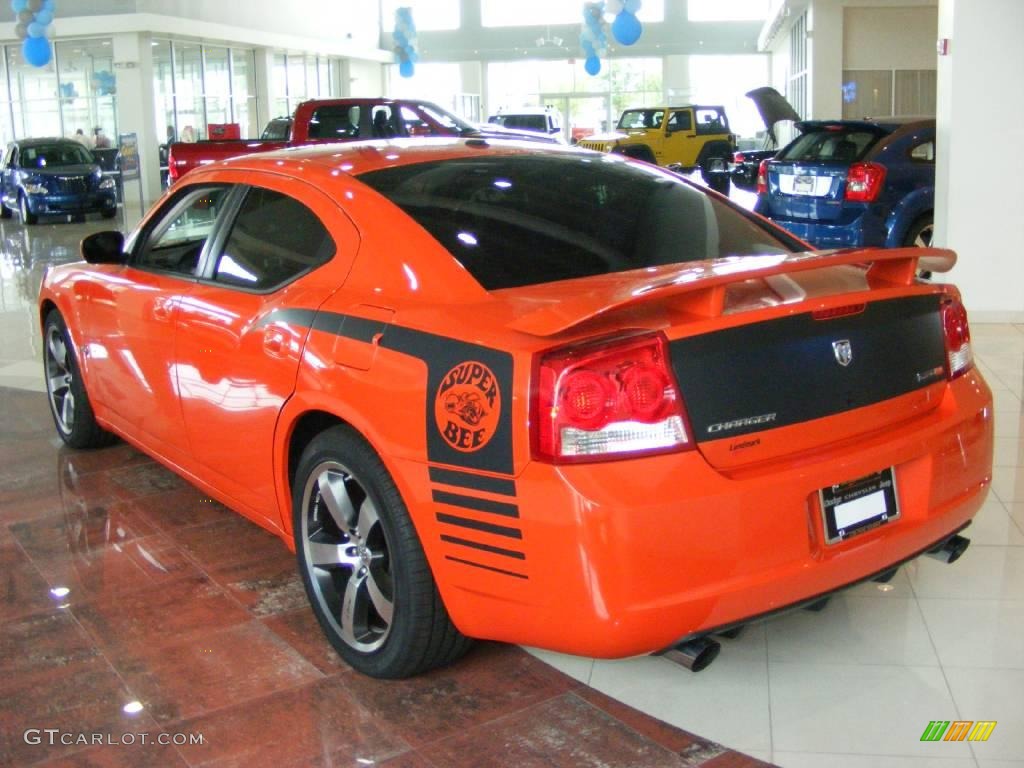 HEMI Orange Pearl 2009 Dodge Charger SRT-8 Super Bee Exterior Photo #14762271
