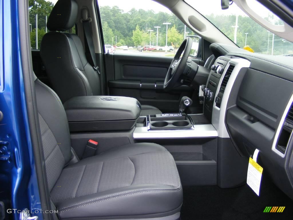 2009 Ram 1500 Sport Crew Cab - Deep Water Blue Pearl / Dark Slate Gray photo #10