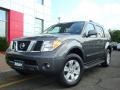 2006 Storm Grey Metallic Nissan Pathfinder LE 4x4  photo #3