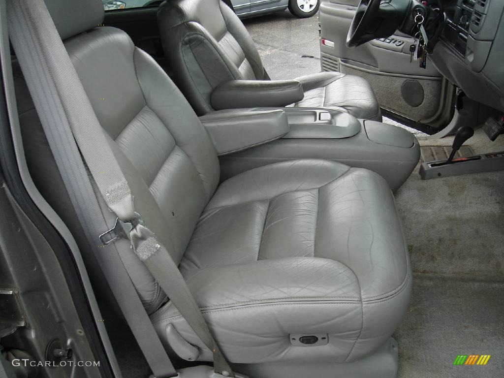 1998 Tahoe LT 4x4 - Light Pewter Metallic / Gray photo #14