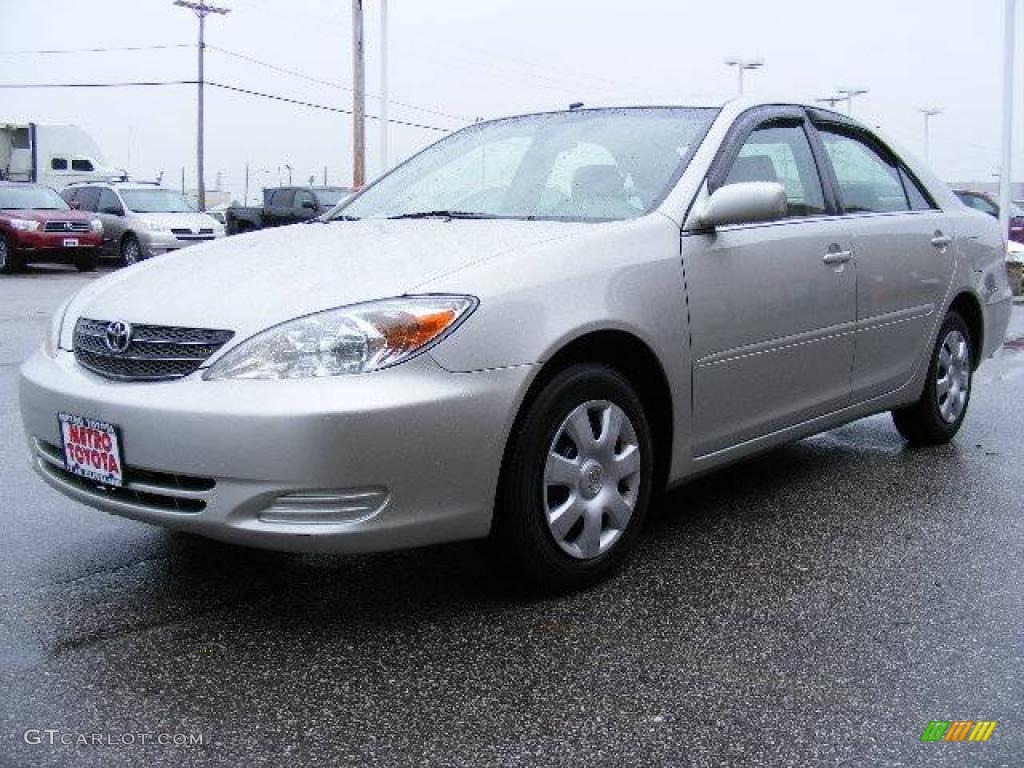 2003 Camry LE - Lunar Mist Metallic / Stone photo #7