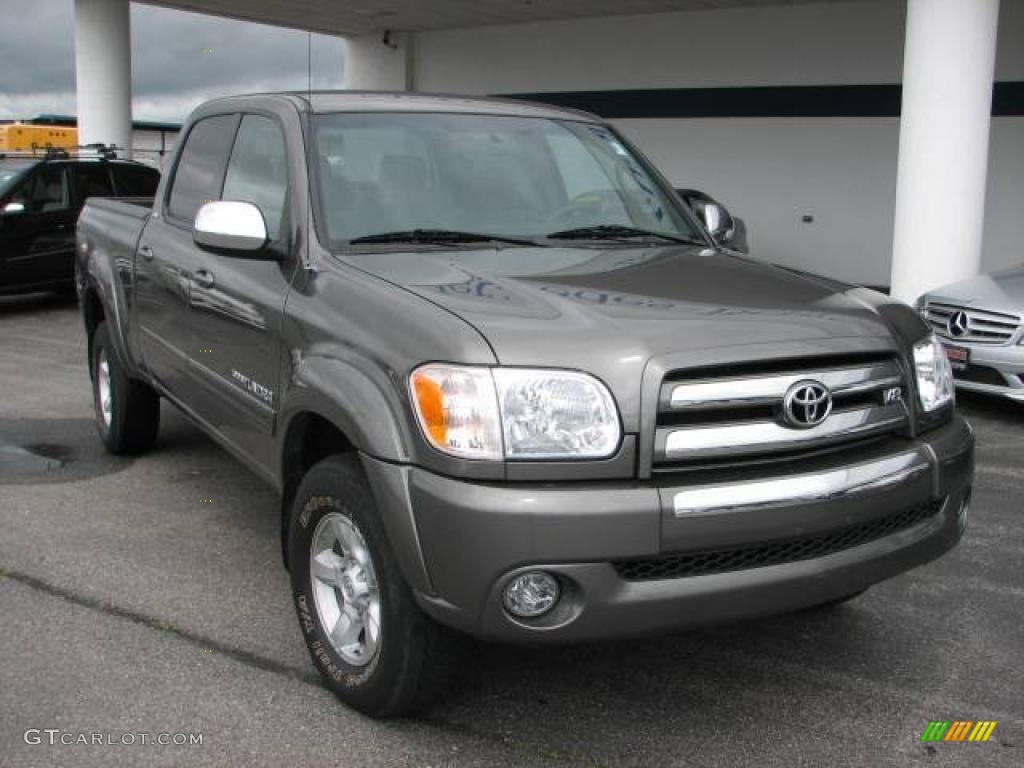 2006 Tundra SR5 Double Cab 4x4 - Phantom Gray Pearl / Dark Gray photo #3