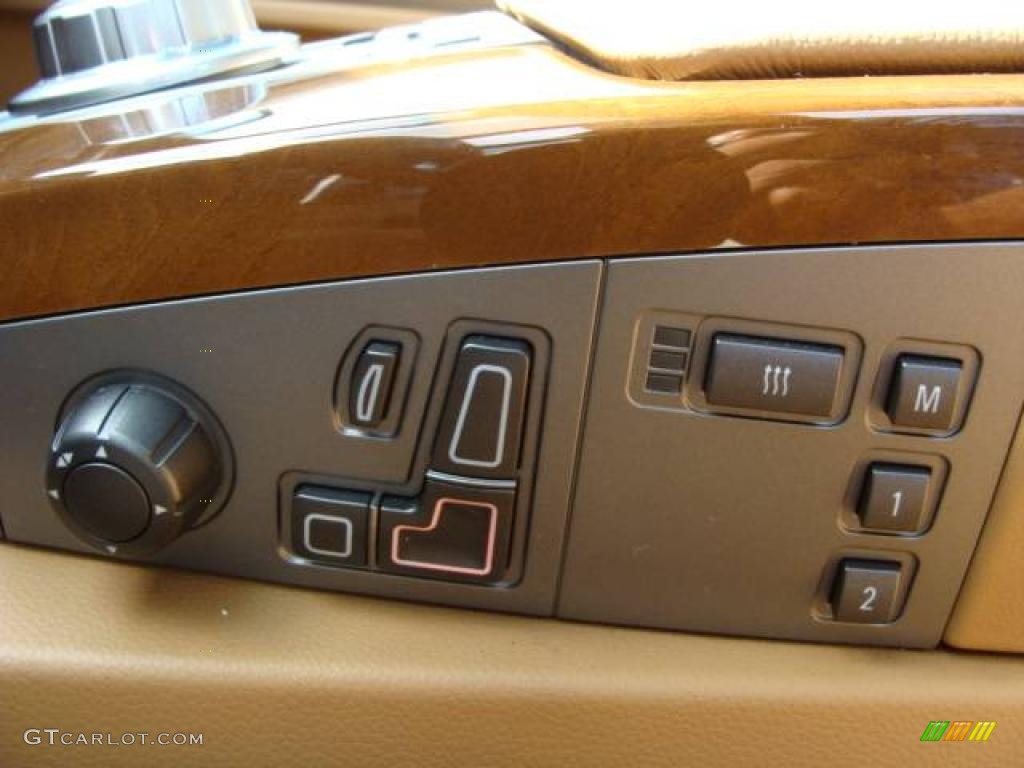 2008 7 Series 750Li Sedan - Barbera Red Metallic / Natural Brown photo #11