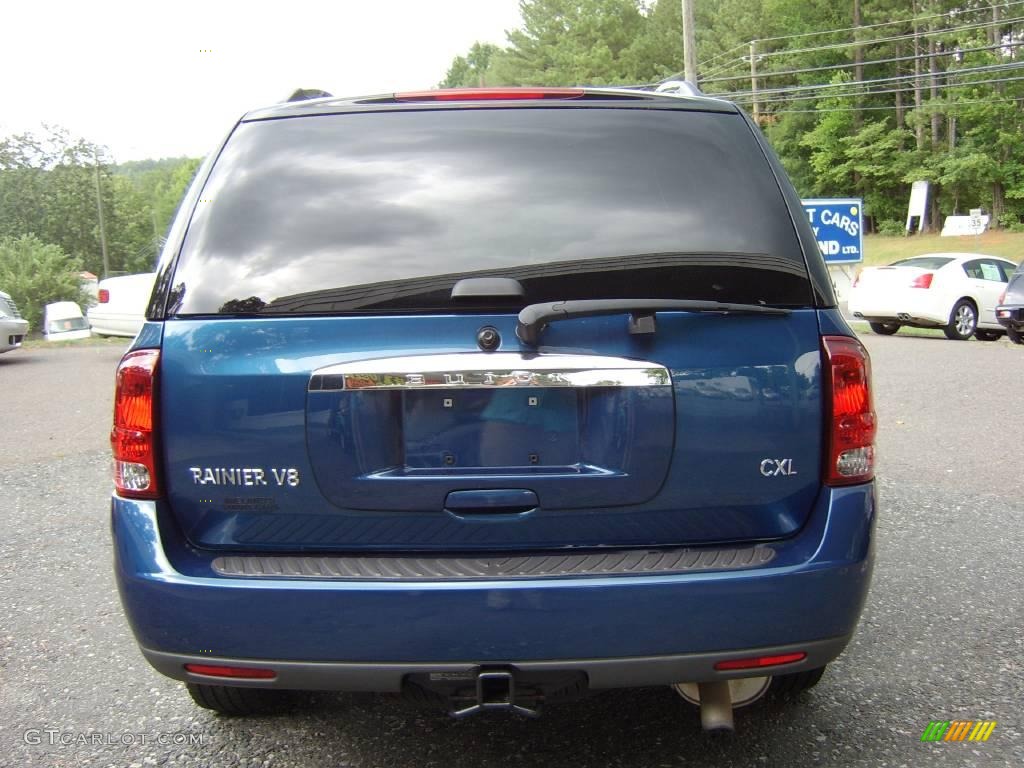 2006 Rainier CXL AWD - Deep Sapphire Blue Metallic / Cashmere photo #10