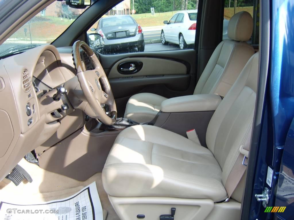 2006 Rainier CXL AWD - Deep Sapphire Blue Metallic / Cashmere photo #14