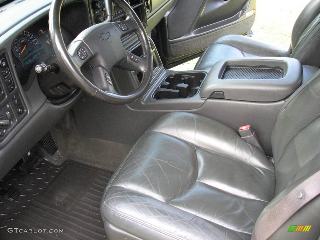 2003 Silverado 1500 HD Crew Cab 4x4 - Black / Dark Charcoal photo #12