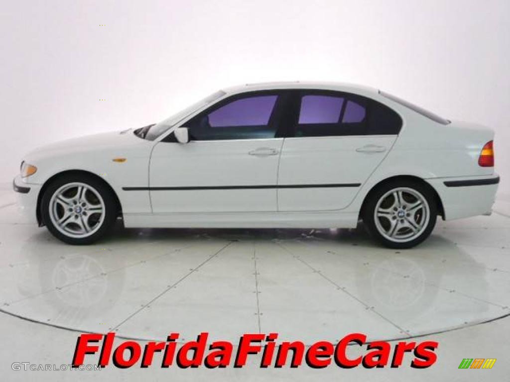 2003 3 Series 330i Sedan - Alpine White / Grey photo #3