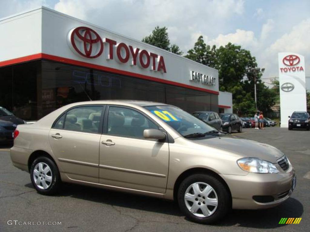 Desert Sand Mica Toyota Corolla