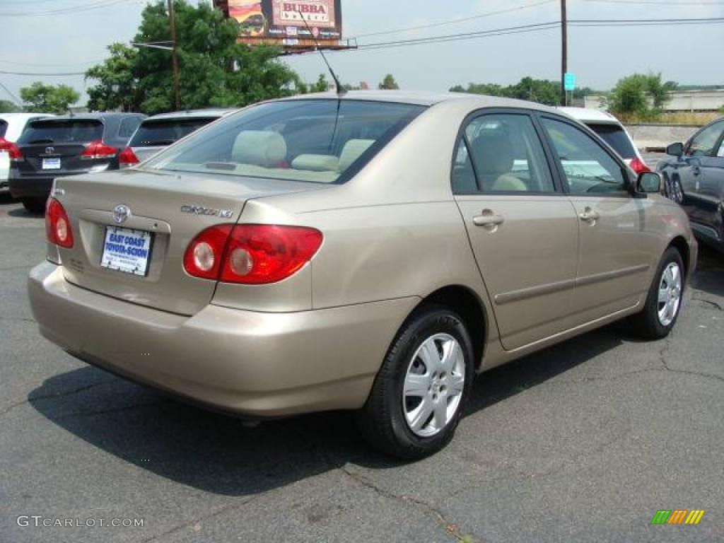 2007 Corolla LE - Desert Sand Mica / Beige photo #3