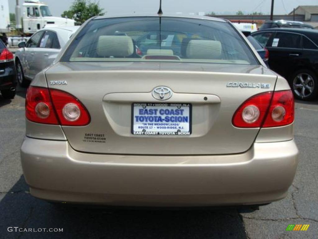2007 Corolla LE - Desert Sand Mica / Beige photo #4