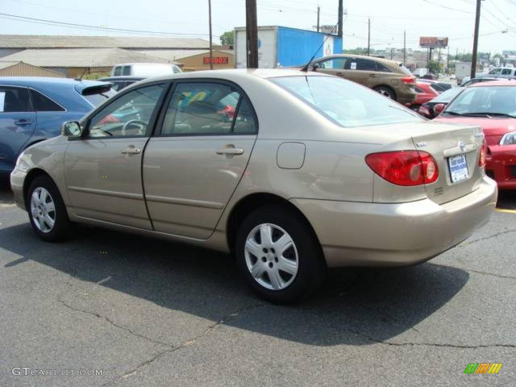 2007 Corolla LE - Desert Sand Mica / Beige photo #5