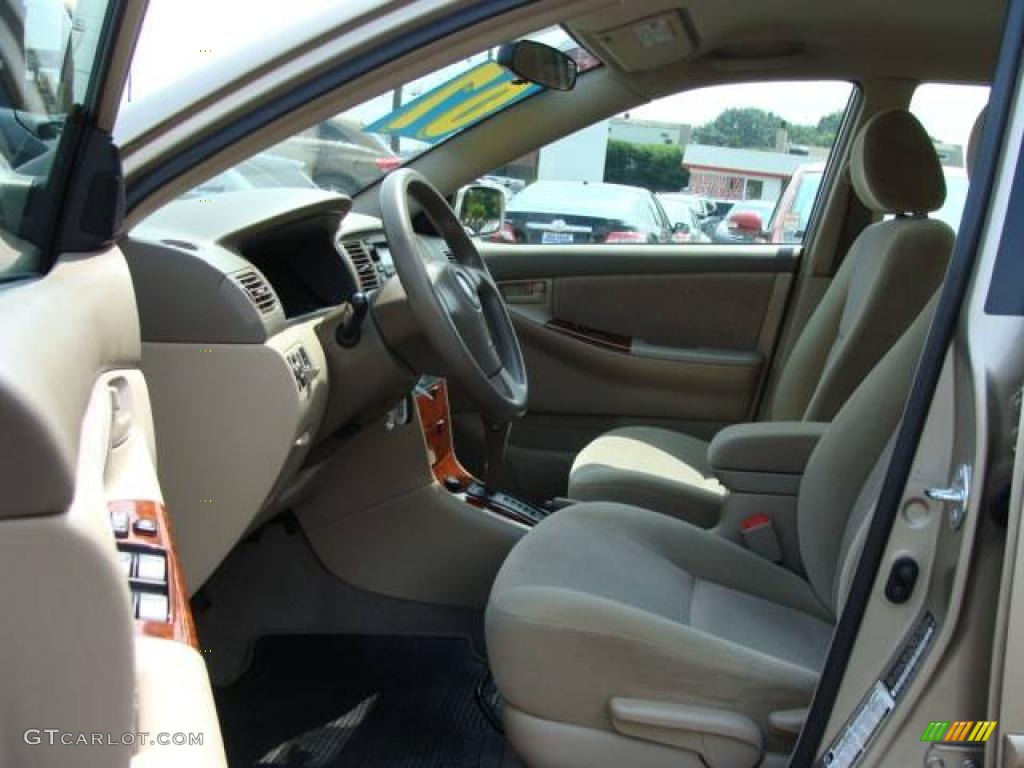 2007 Corolla LE - Desert Sand Mica / Beige photo #7