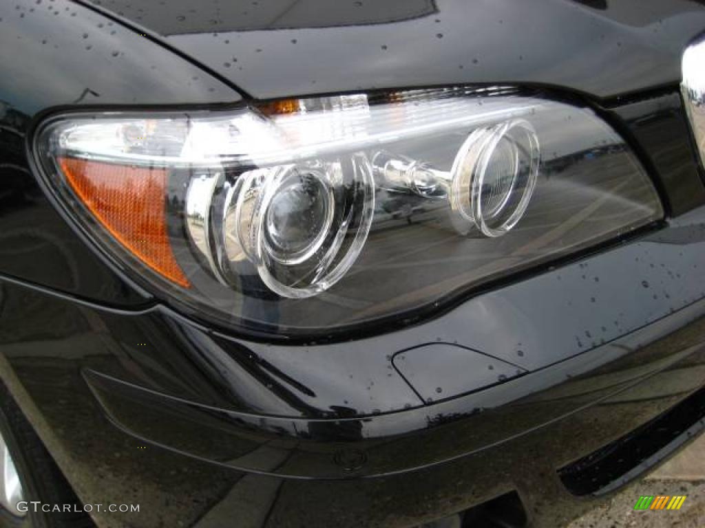 2007 7 Series 750i Sedan - Jet Black / Black photo #11