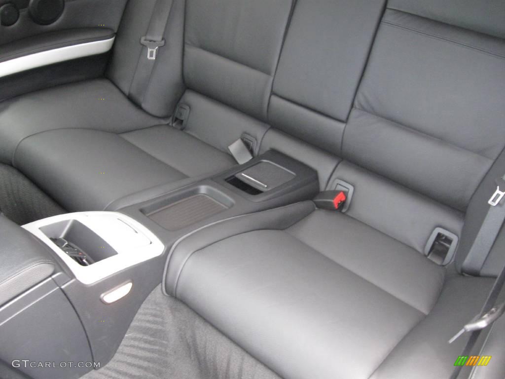 2008 3 Series 328i Coupe - Jet Black / Black photo #22