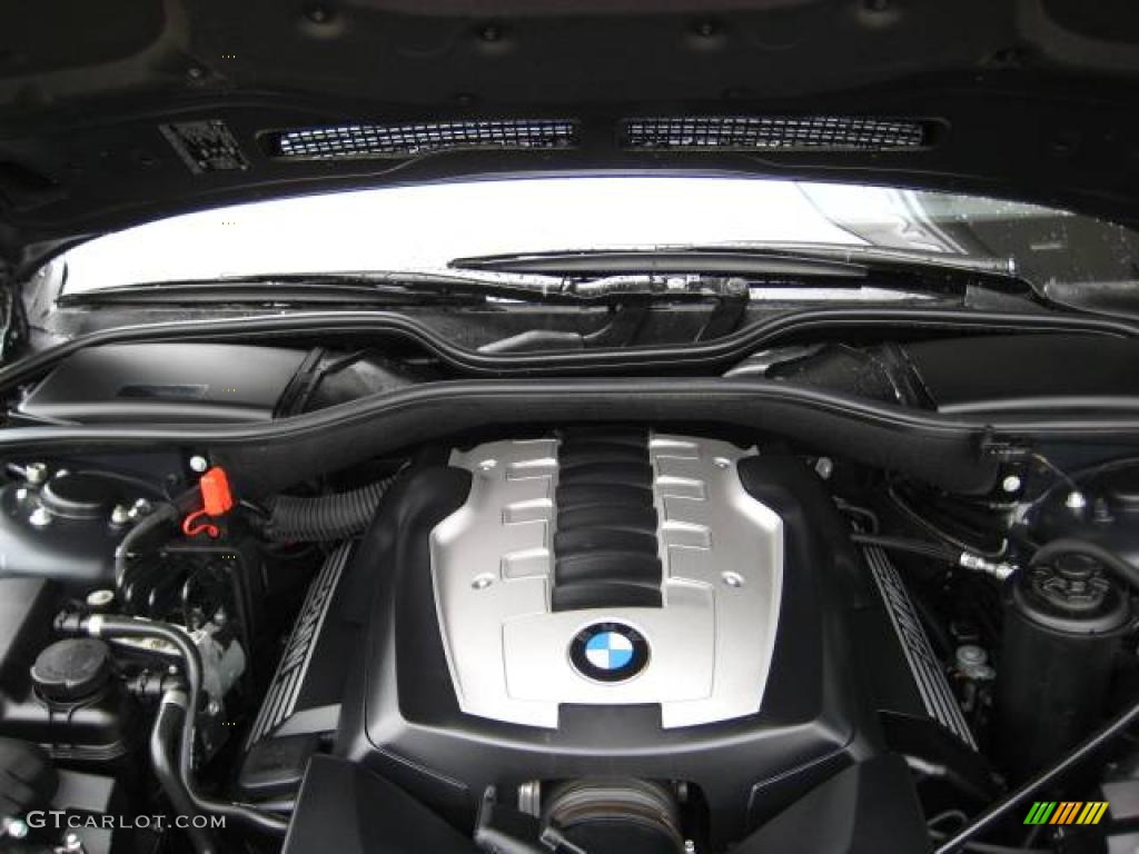 2007 7 Series 750i Sedan - Jet Black / Black photo #12