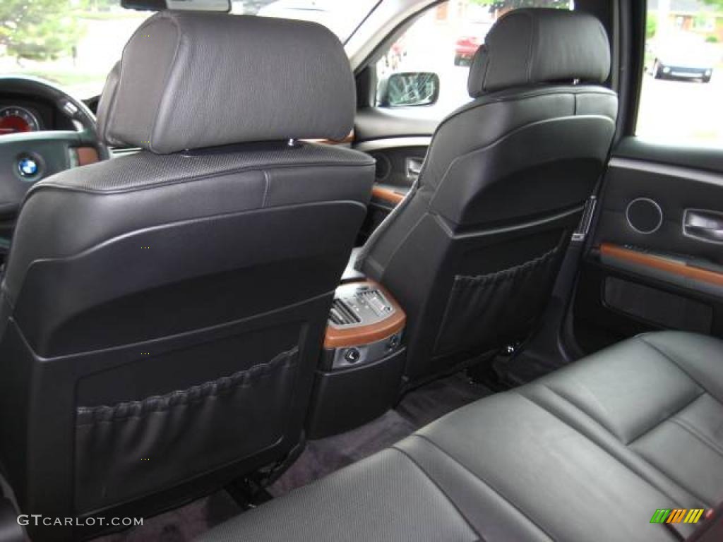 2007 7 Series 750i Sedan - Jet Black / Black photo #15