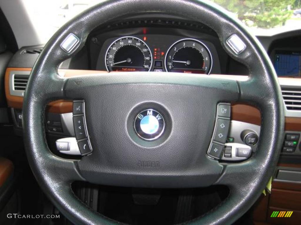 2007 7 Series 750i Sedan - Jet Black / Black photo #26