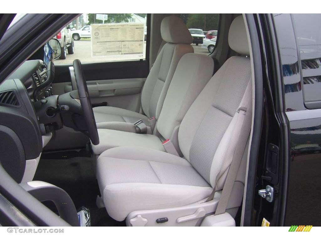 2009 Silverado 1500 LT Extended Cab 4x4 - Black / Light Titanium photo #29