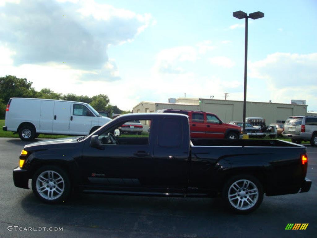 2005 Colorado Extended Cab - Black / Sport Pewter photo #1