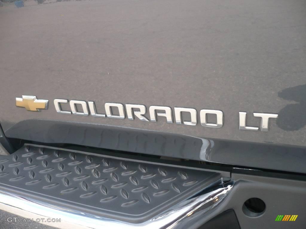 2008 Colorado LT Extended Cab 4x4 - Dark Gray Metallic / Ebony photo #12