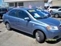 2007 Icelandic Blue Chevrolet Aveo LS Sedan  photo #2