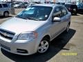 2007 Cosmic Silver Chevrolet Aveo LS Sedan  photo #1