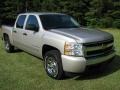 2007 Silver Birch Metallic Chevrolet Silverado 1500 LT Crew Cab 4x4  photo #9