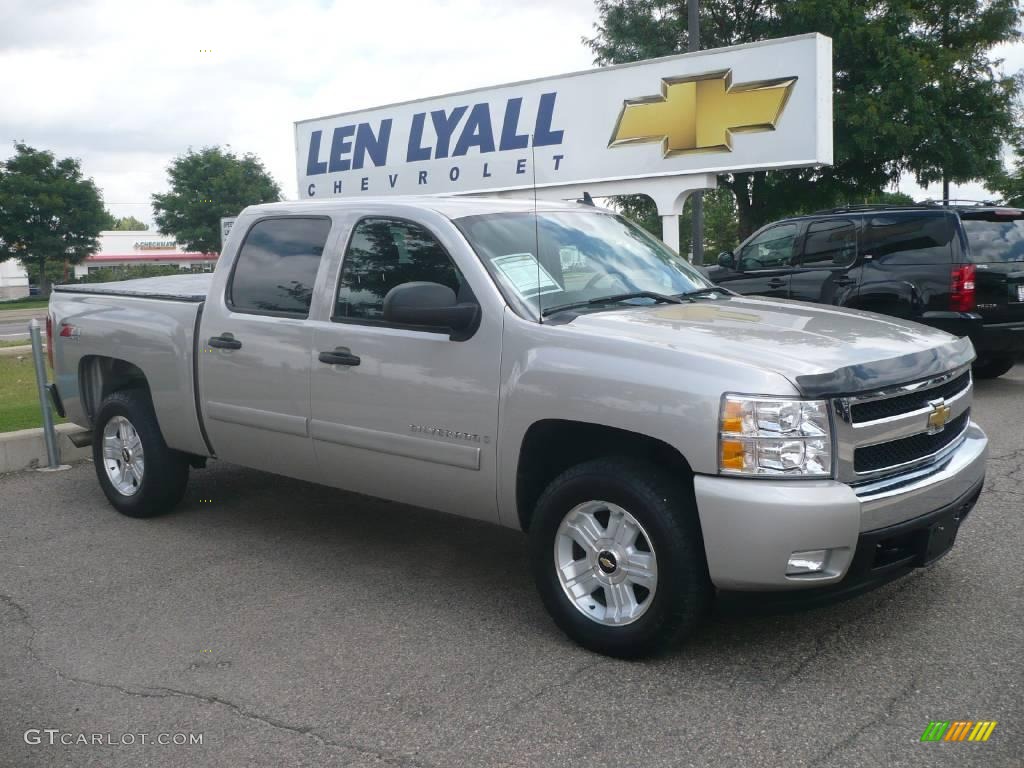 2007 Silver Birch Metallic Chevrolet Silverado 1500 Lt