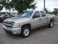 Silver Birch Metallic - Silverado 1500 LT Crew Cab 4x4 Photo No. 3