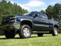 2007 Dark Blue Metallic Chevrolet Silverado 1500 Classic Z71 Extended Cab 4x4  photo #2