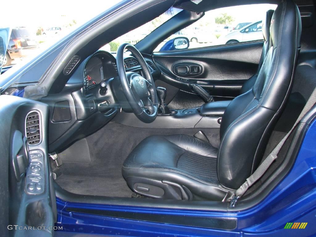 2004 Corvette Z06 - LeMans Blue Metallic / Black photo #9
