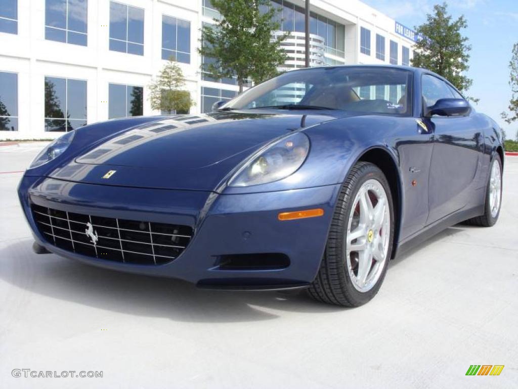 Tour de France Blue 2008 Ferrari 612 Scaglietti Standard 612 Scaglietti Model Exterior Photo #14799547