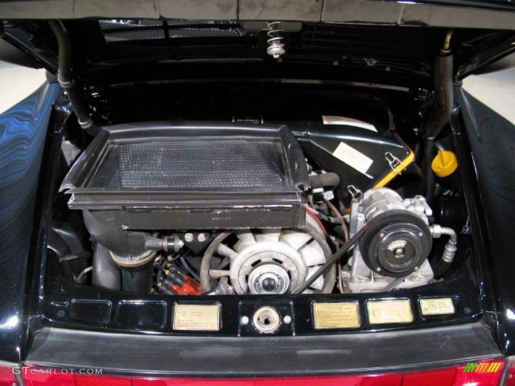 1987 Porsche 911 Turbo Cabriolet Engine Photos