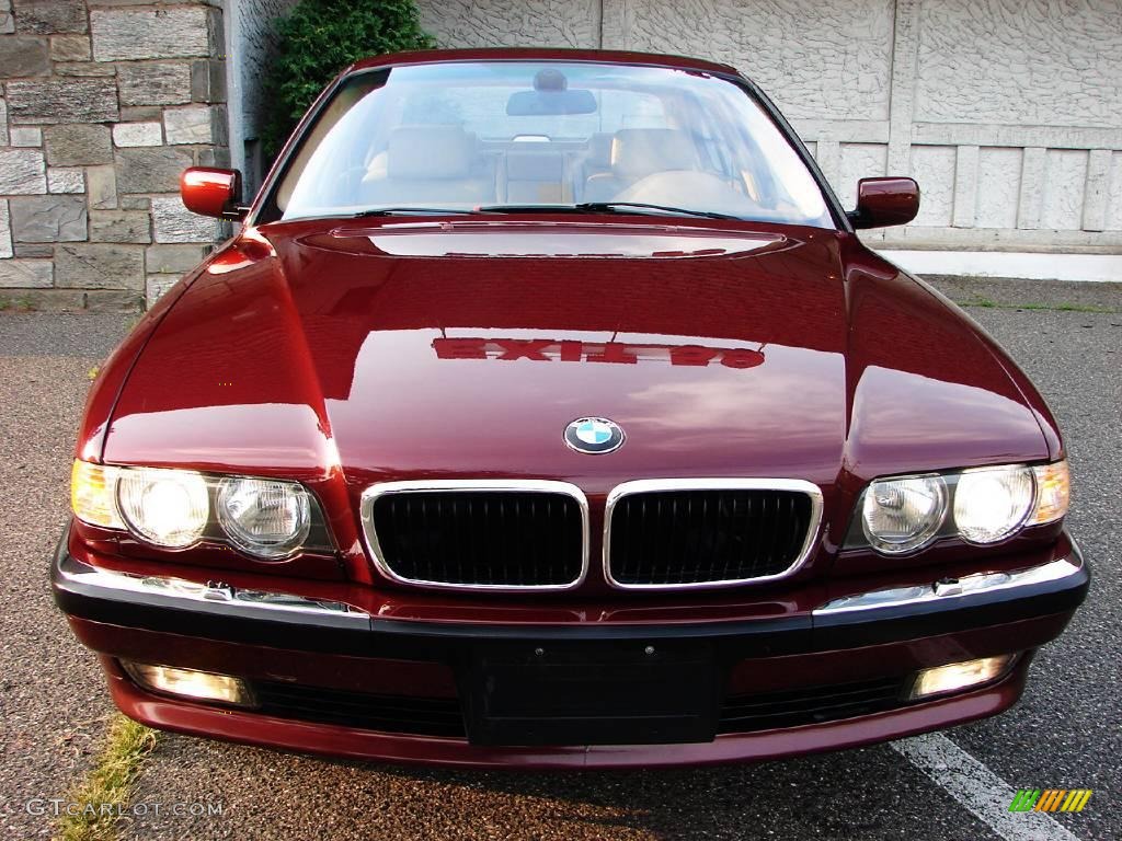 Royal Red Metallic BMW 7 Series