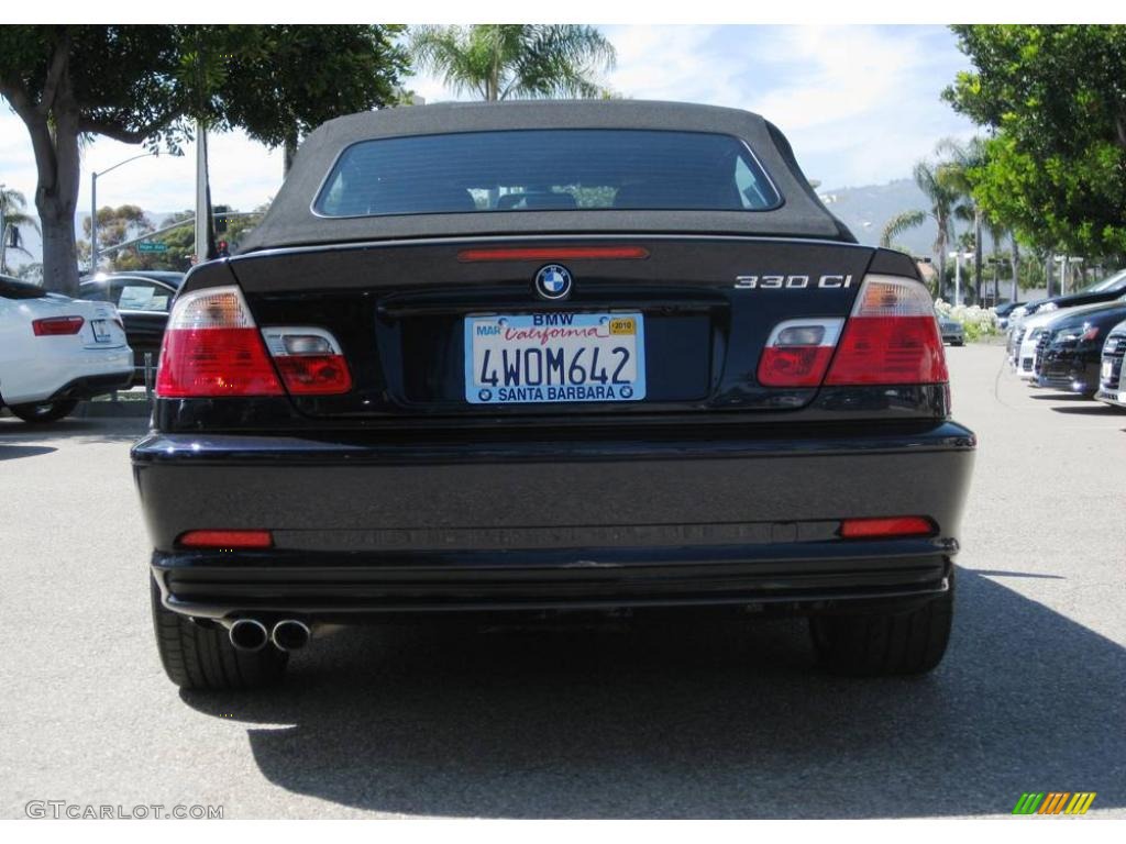 2002 3 Series 330i Convertible - Orient Blue Metallic / Black photo #26