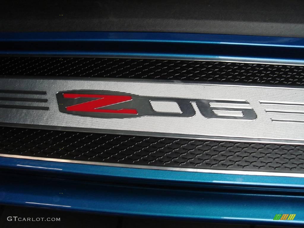 2009 Corvette Z06 - Jetstream Blue Metallic / Ebony photo #13