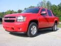 2009 Victory Red Chevrolet Avalanche LT  photo #2