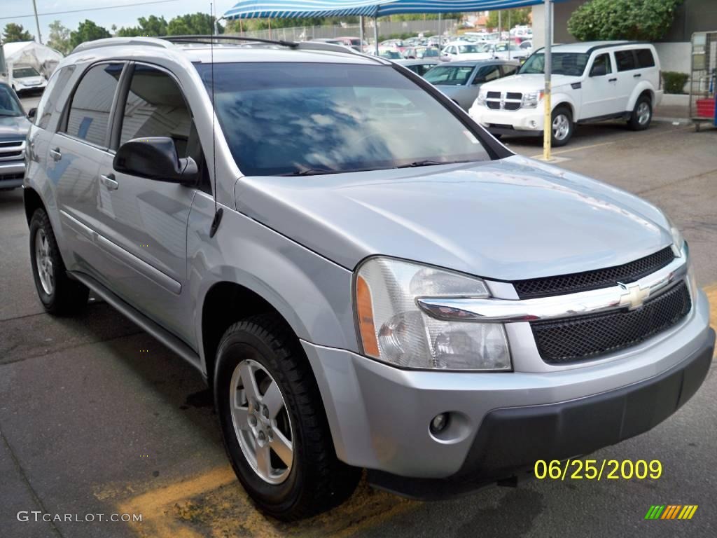 2005 Equinox LT - Galaxy Silver Metallic / Light Gray photo #2