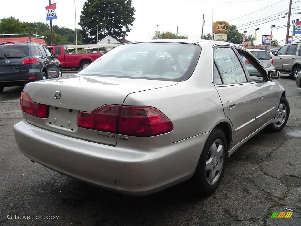 1998 Accord EX V6 Sedan - Regent Silver Pearl / Ivory photo #5